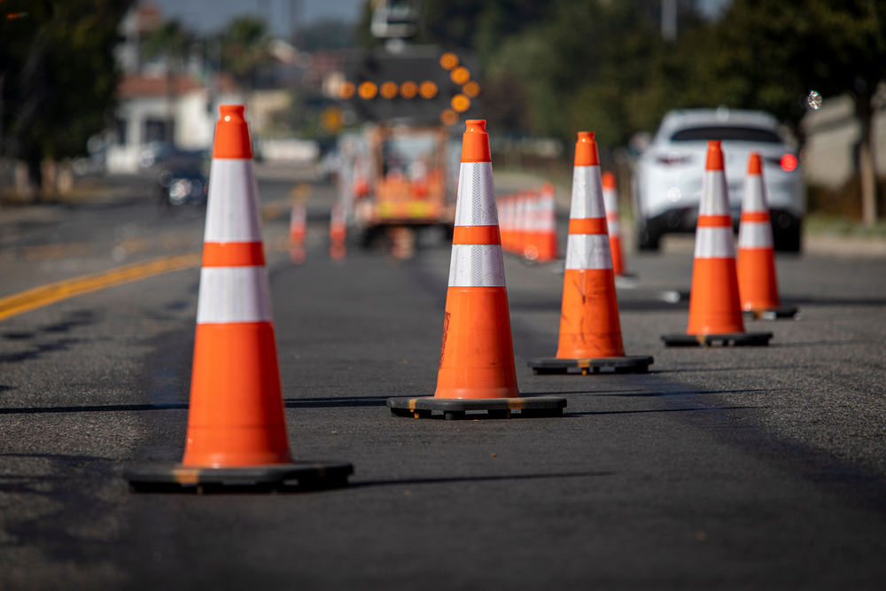 traffic-cones-on-road-electronic